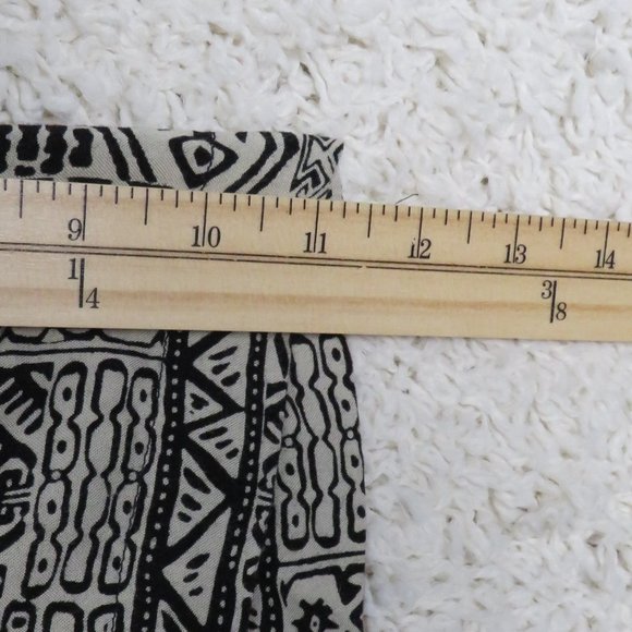 Kenny‎ Flowers* Women's Short Sleeve Button Down One Chest Pocket Blouse~3XL - Picture 8 of 8